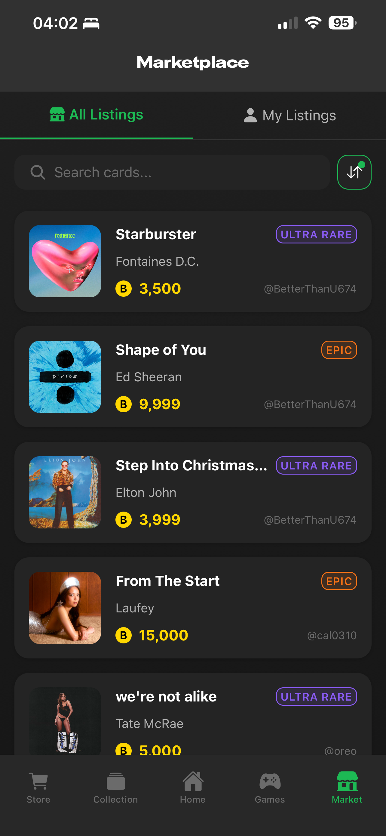 Tuned Up: Music Trading Game