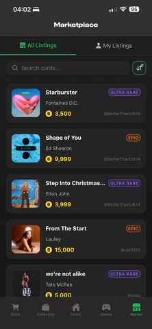 Tuned Up: Music Trading Game iPhone screenshot