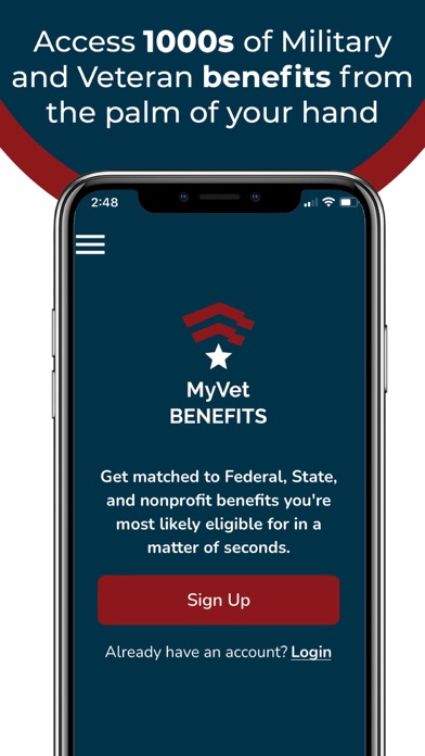 MyVetBENEFITS Screenshot