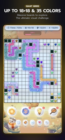 Flow Link: Logic Puzzle Screenshot 8 of 10