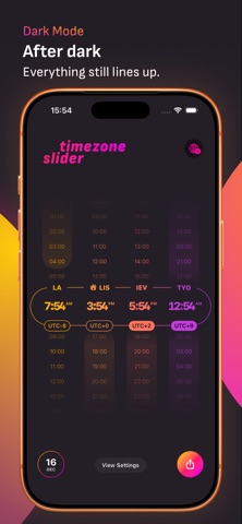 Time Zone Slider: World Clock Screenshot 5 of 7