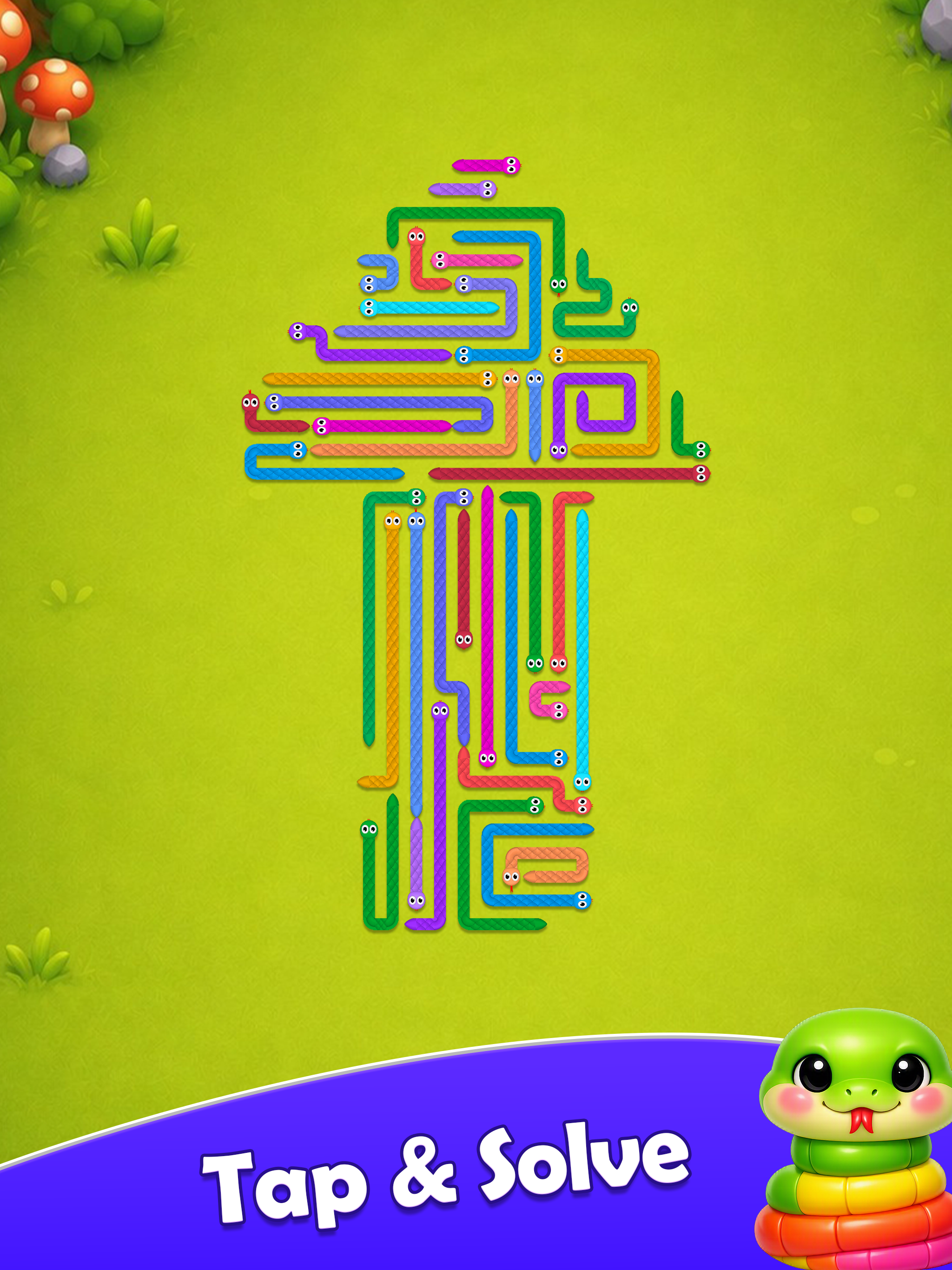 Slither Maze - Snake Puzzle screenshot 16