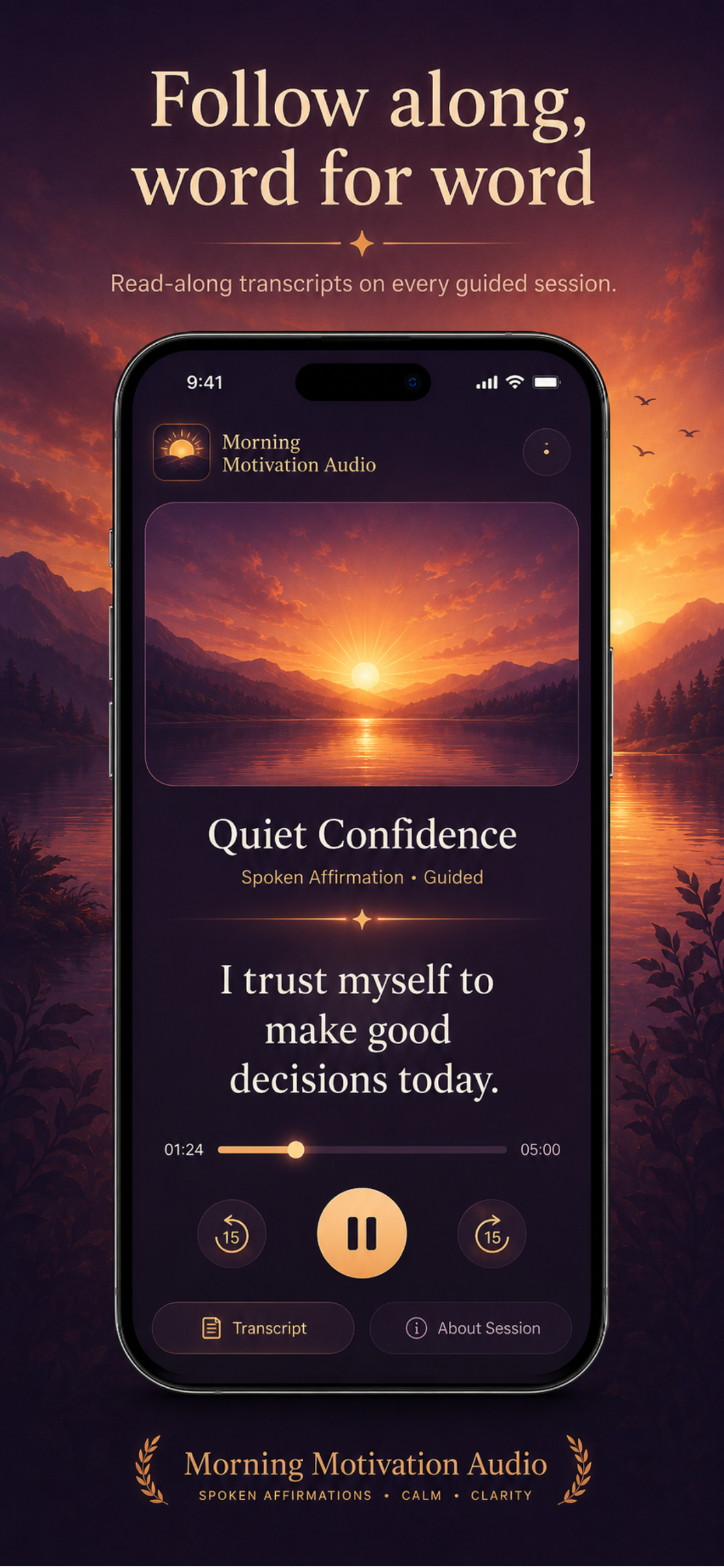 Morning Motivation Audio screenshot 3