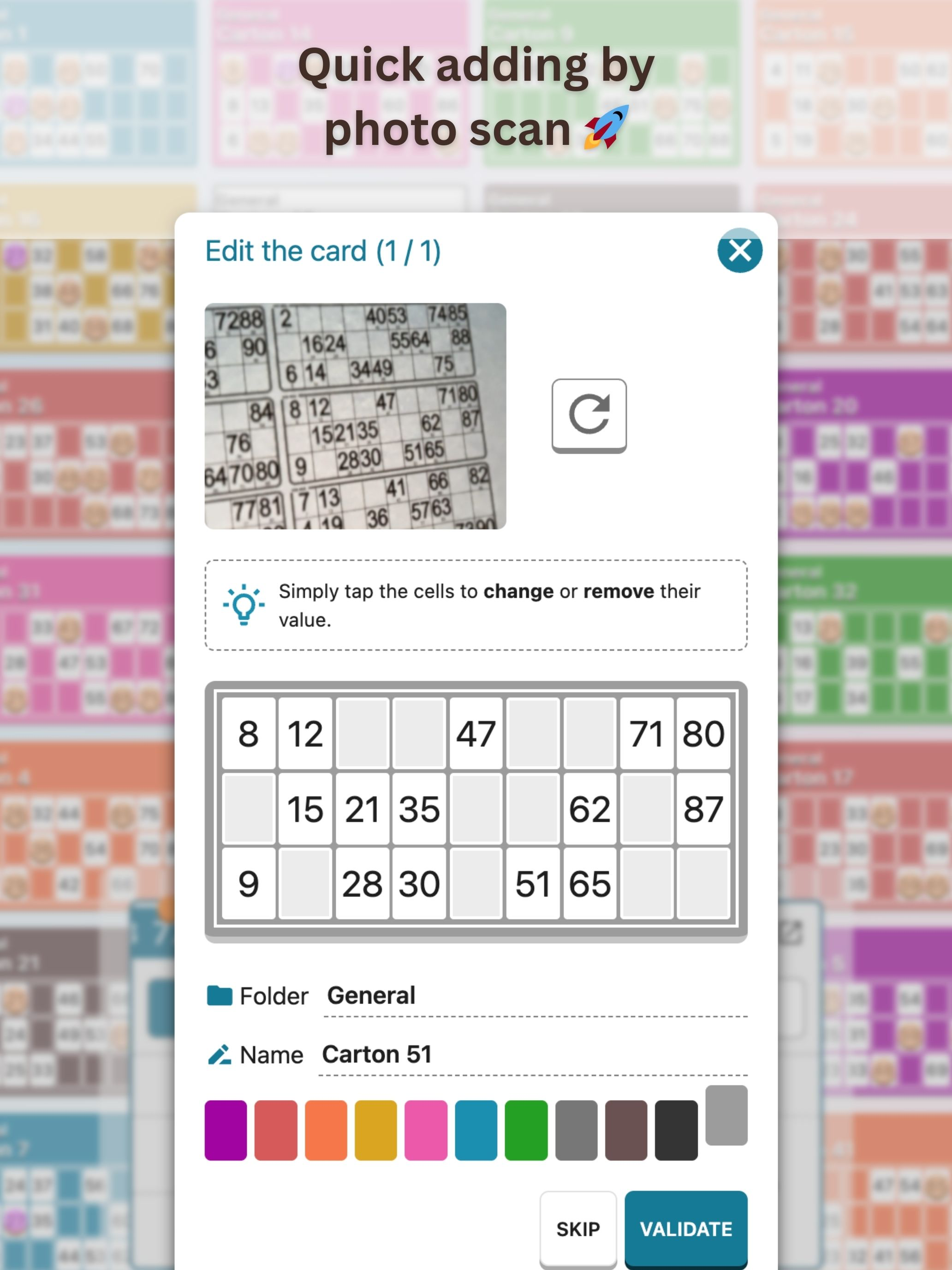 Loto Quine: Scan & Play