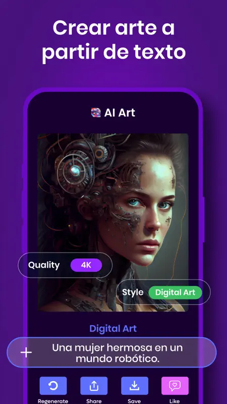 AI Art: KI Bild Generator screenshot 2 of 6