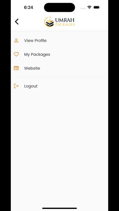 Ummrah Packages Agency App Screenshot