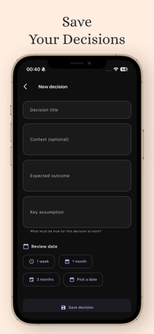 AI Decision: Decision Log Screenshot 3 of 4