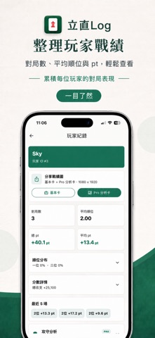 立直Log screenshot