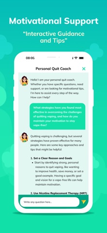 Quit Vaping & Smoking Tracker Screenshot 7 of 8