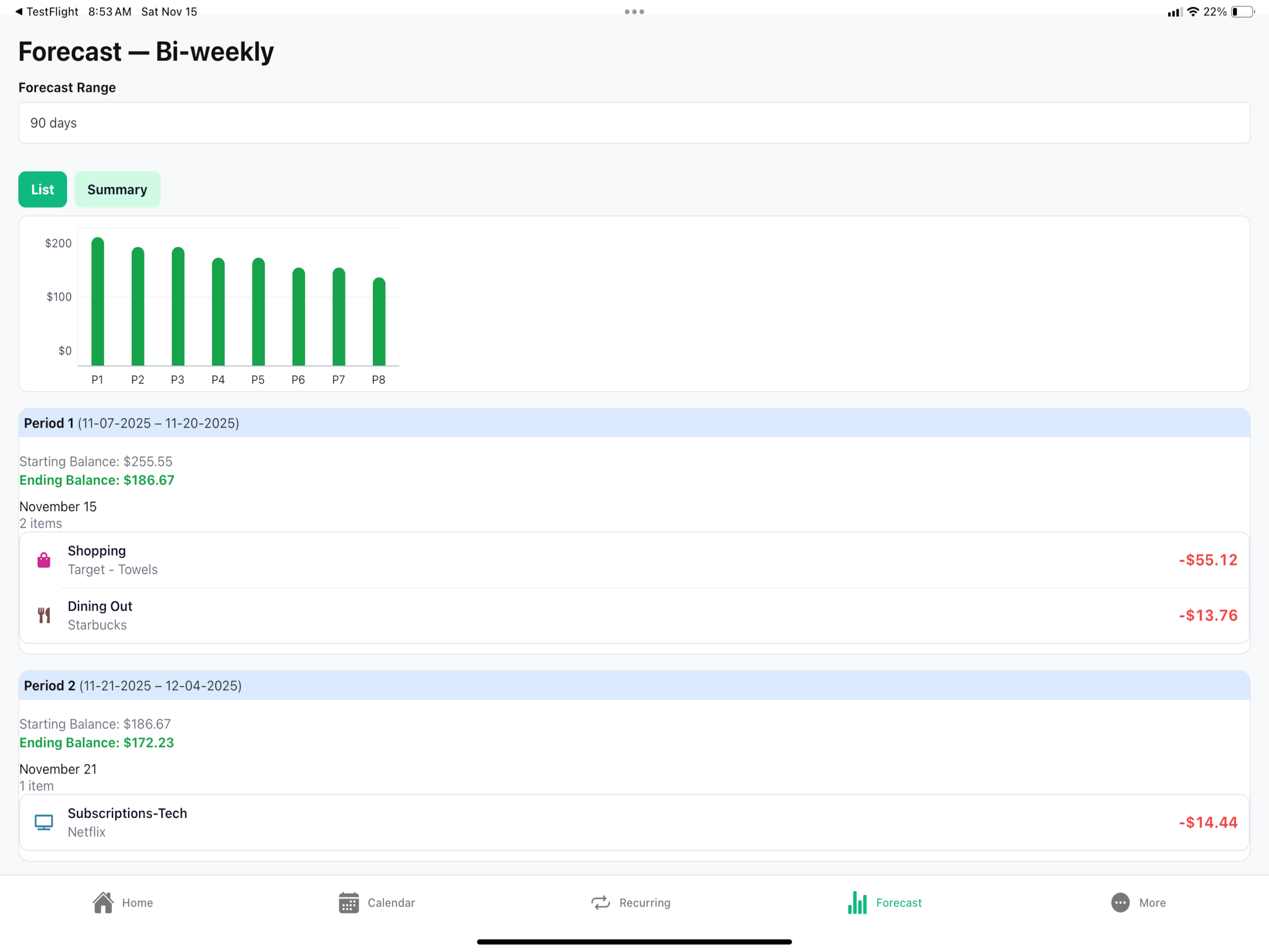 Paymnt: Cash Flow by Paycheck screenshot 10