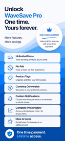 WaveSave - Price Tracker screenshot