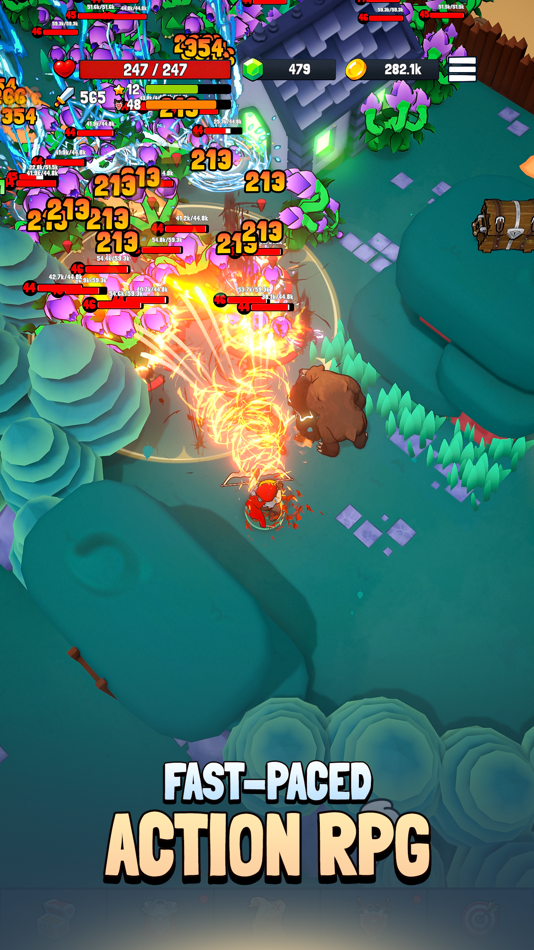 #1. Eternal Hero: Action RPG (iOS) By: Rivvy