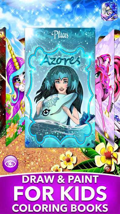 PONY Coloring Pages for Girls Screenshot