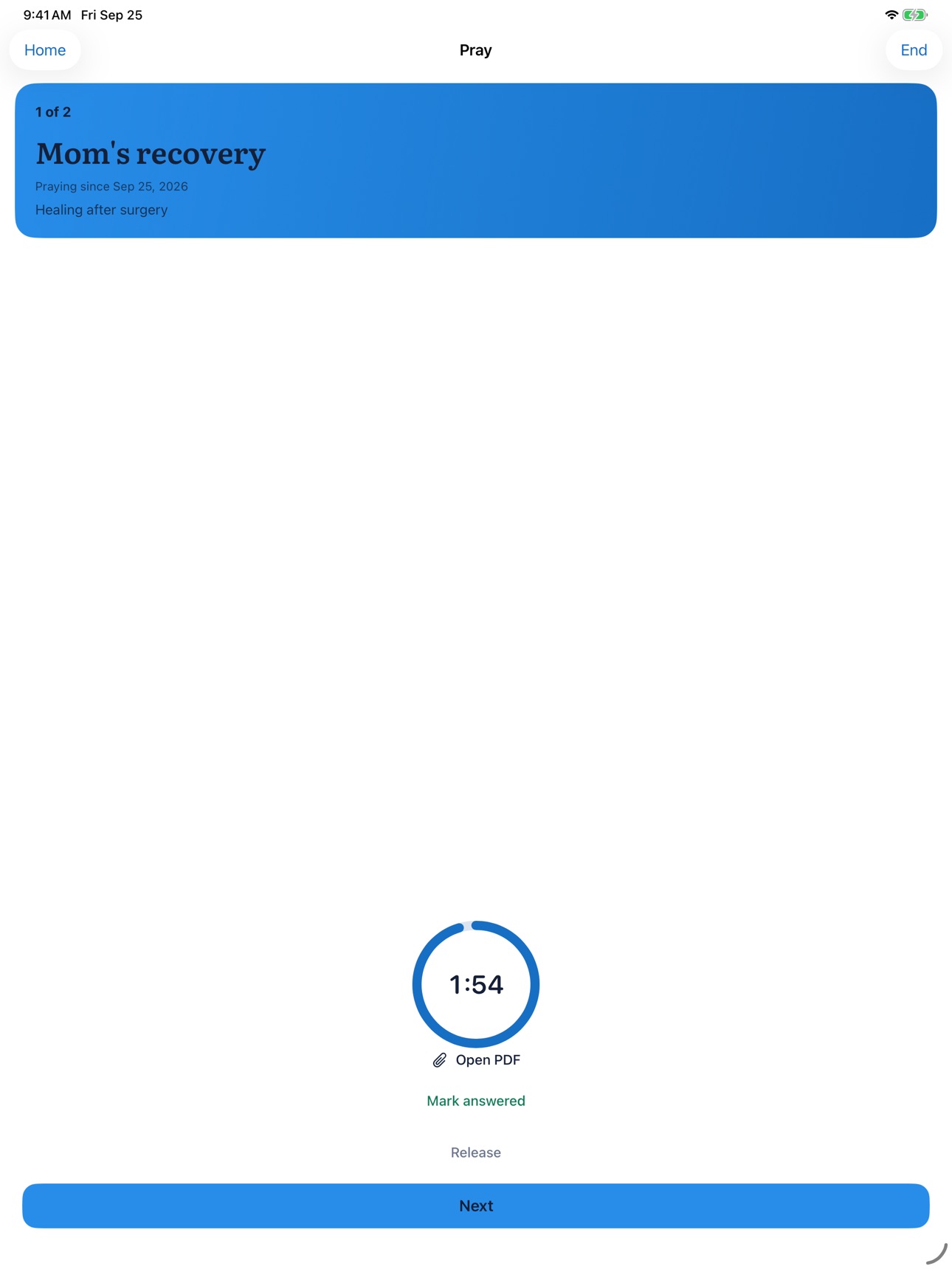 Screenshot 7 of Pilgrim: Prayer List