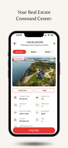 EVNS Real Estate iPhone screenshot