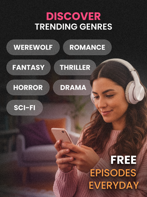 Pocket FM: Audio Dramas App Store preview screenshot 11