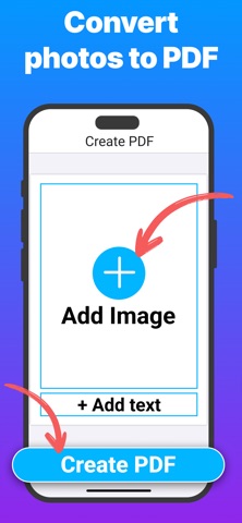 Photo to PDF converter: PDFono screenshot