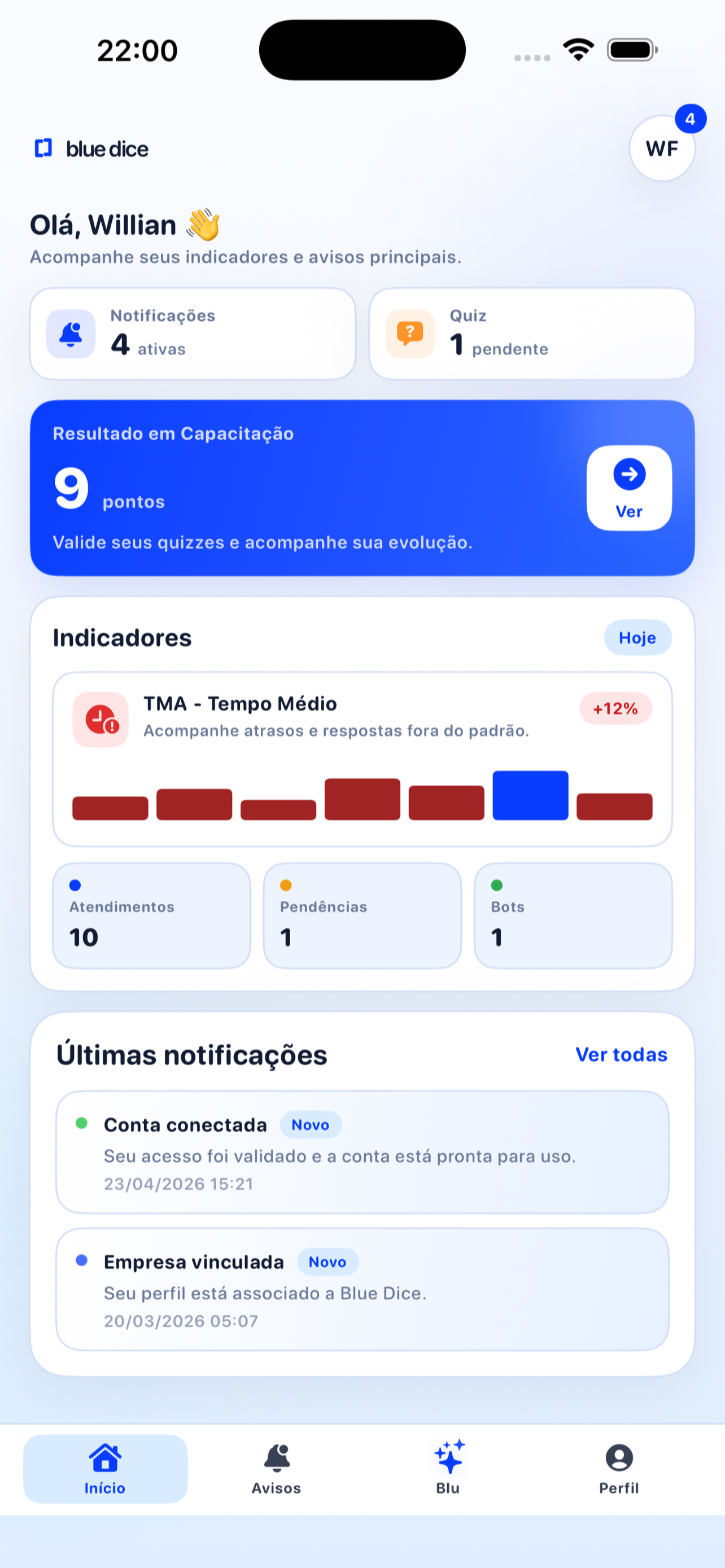 Blue Dice screenshot 4