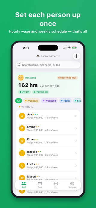 DimeTime — Part-Time Payroll Screenshot 3 of 4