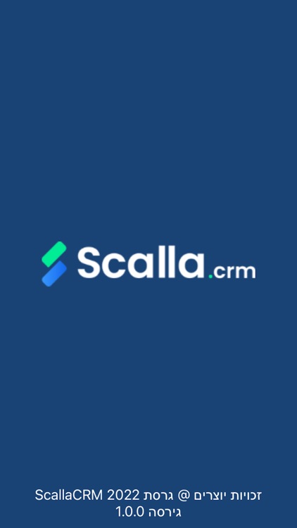 scallacrm אפליקצייה לנייד