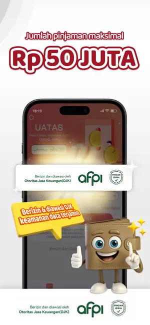 UATAS : Pinjaman Dana Online iPhone screenshot 1