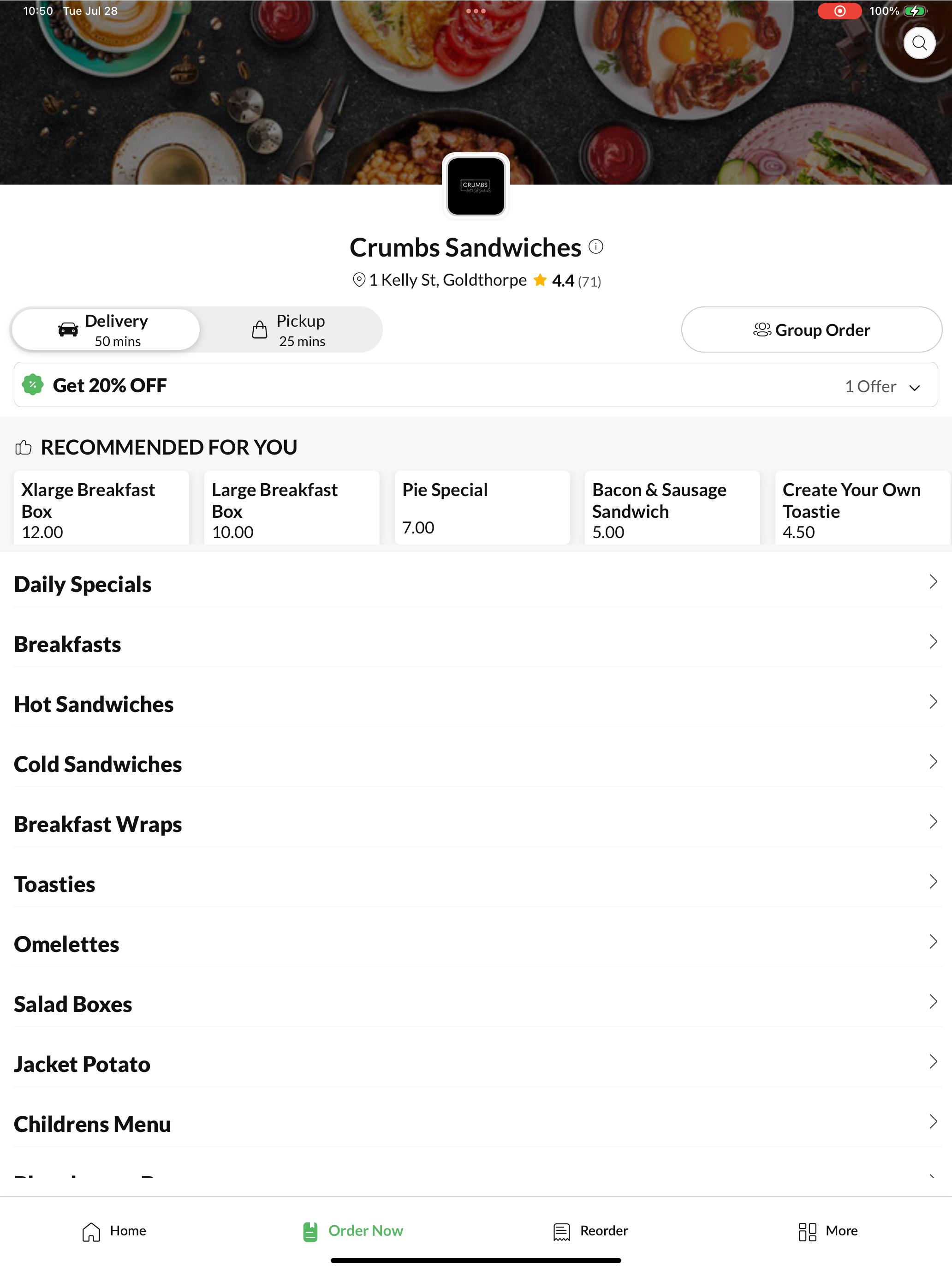 Crumbs Sandwiches screenshot 6