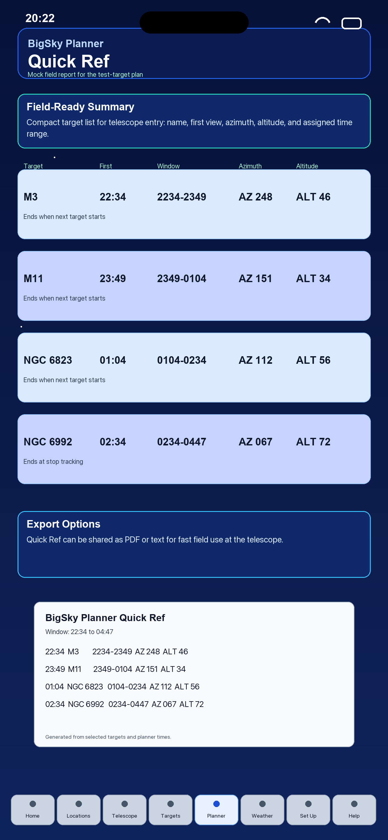 Smart Telescope Planner screenshot 10