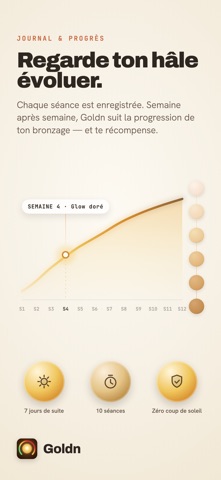 Goldn - Bronzage & UV iPhone screenshot 6