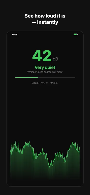 dB Meter — Sound Level screenshot 1 of 5