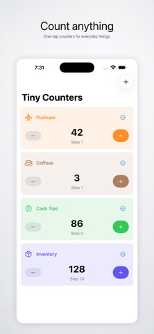Tiny Counters screenshot