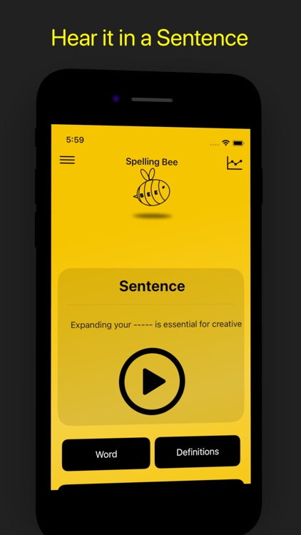 Spelling Bee App: Today's Game