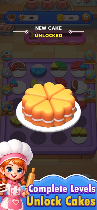 Cake Sort Puzzle Games Screenshot 9 of 10
