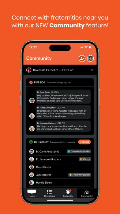 Exodus 90: Catholic Men's App Screenshot