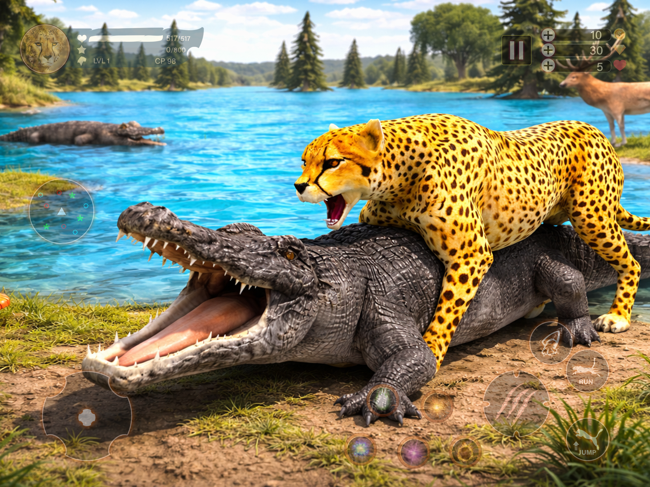 Cheetah Hunting Simulator Game