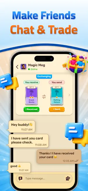 CardSwap - Town Cards & Energy screenshot 4