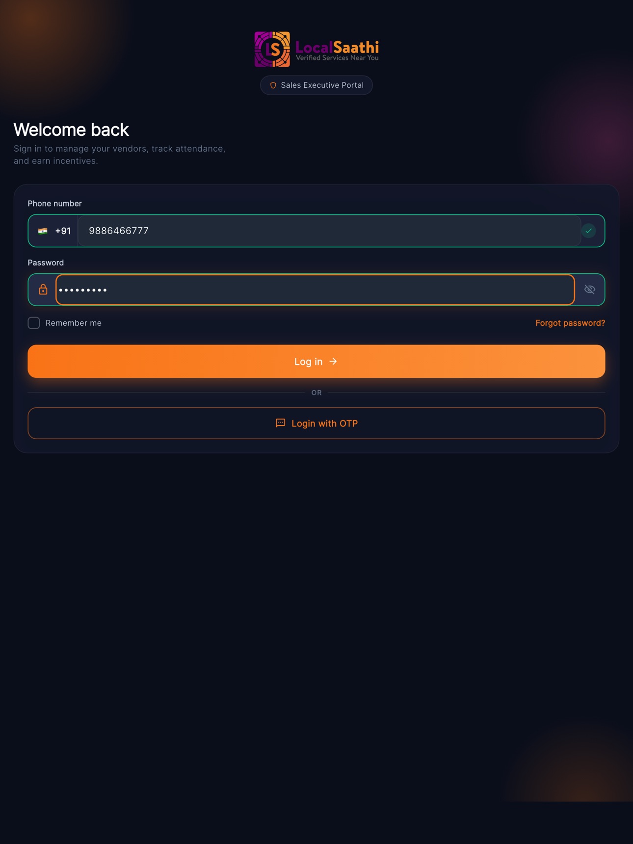 Screenshot 10 of LocalSaathi Sales Executive