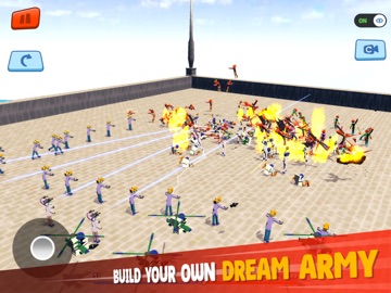 A game about silly battles iPad screenshot