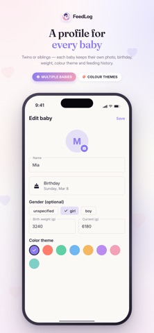 FeedLog: Feed & Medicine Log Screenshot 6 of 6