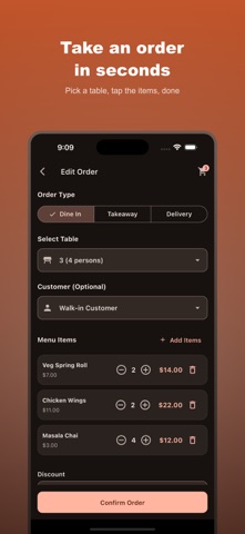 Offline Restaurant POS Screenshot 2 of 10