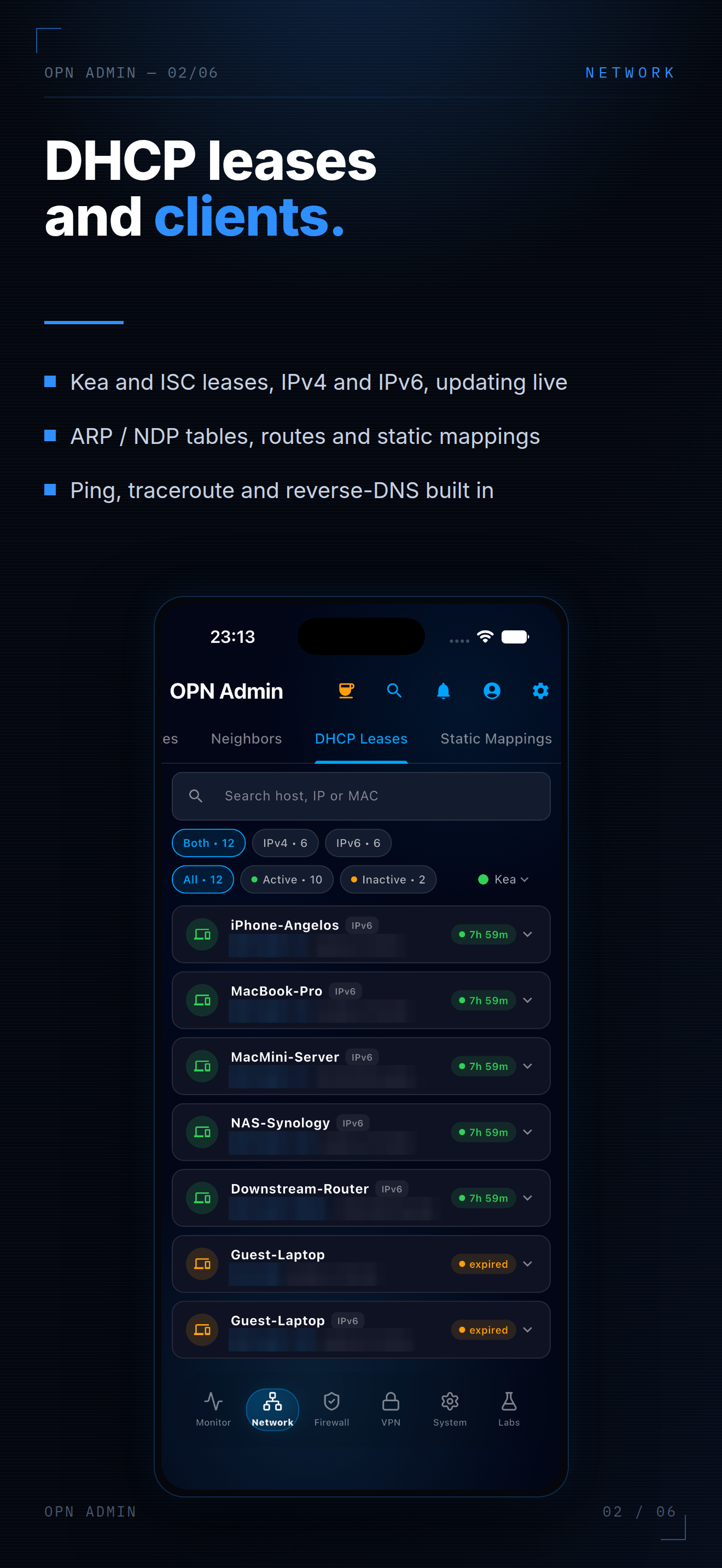 OPN Admin for OPNsense screenshot 2
