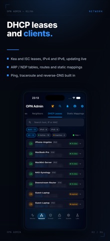 OPN Admin for OPNsense screenshot