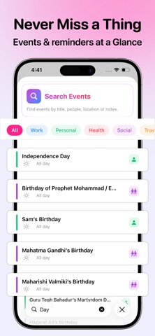 Calendar Pro: Daily Planner Screenshot 7 of 9