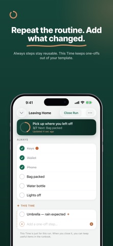 ReadyLoop: Routine Checklists Screenshot 1 of 10