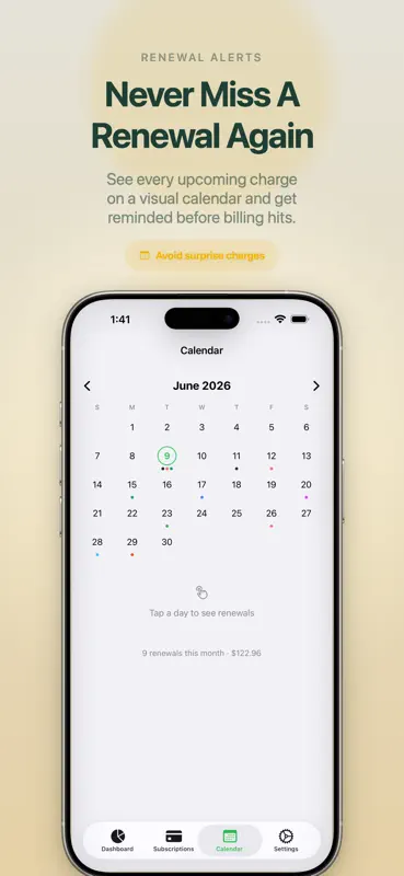 Subscription Tracker & Trials screenshot 3 of 8