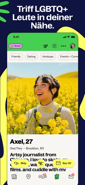 Lex: App für queere Menschen iPhone screenshot 5