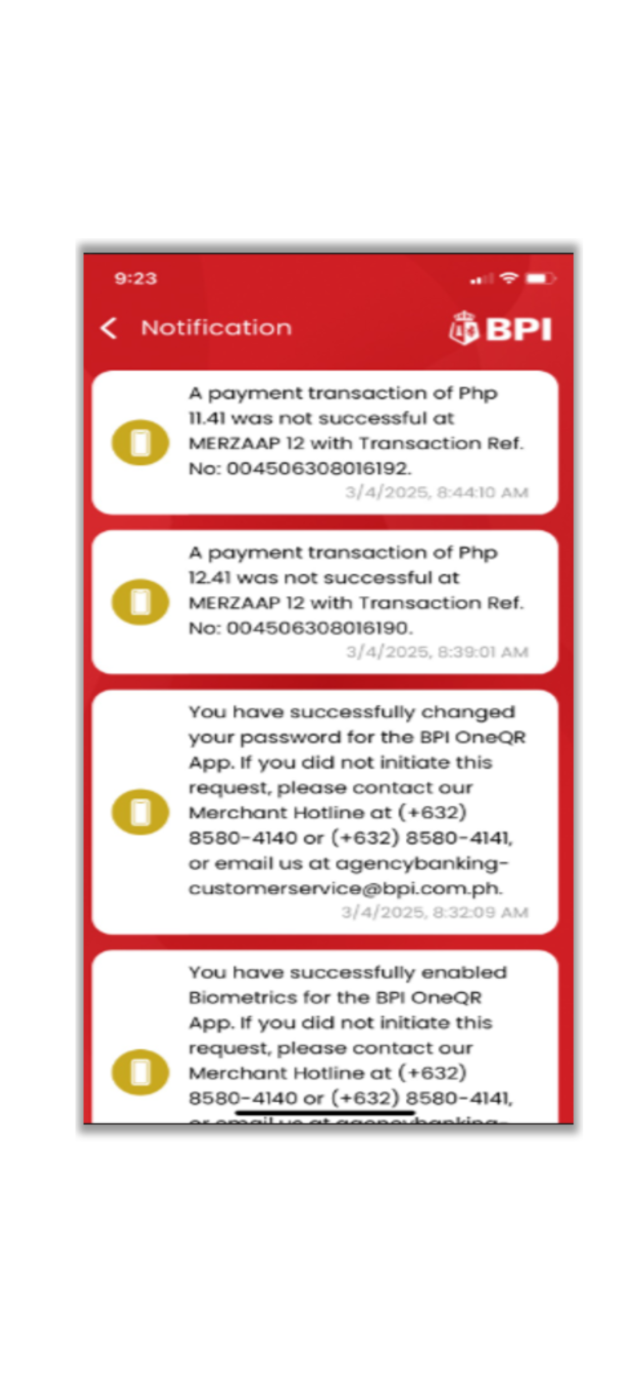 BPI OneQR screenshot 3
