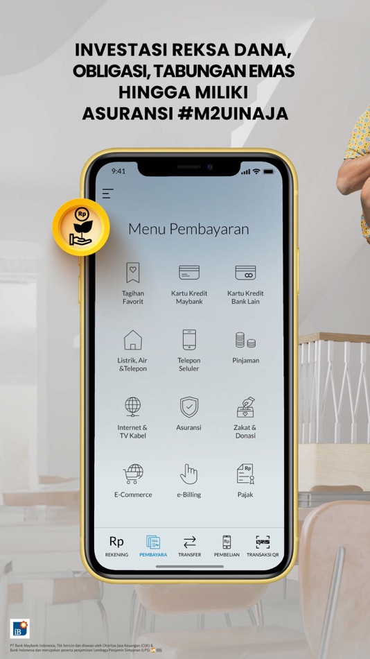 #4. Maybank2u ID (iOS) 由: PT Bank Maybank Indonesia Tbk.