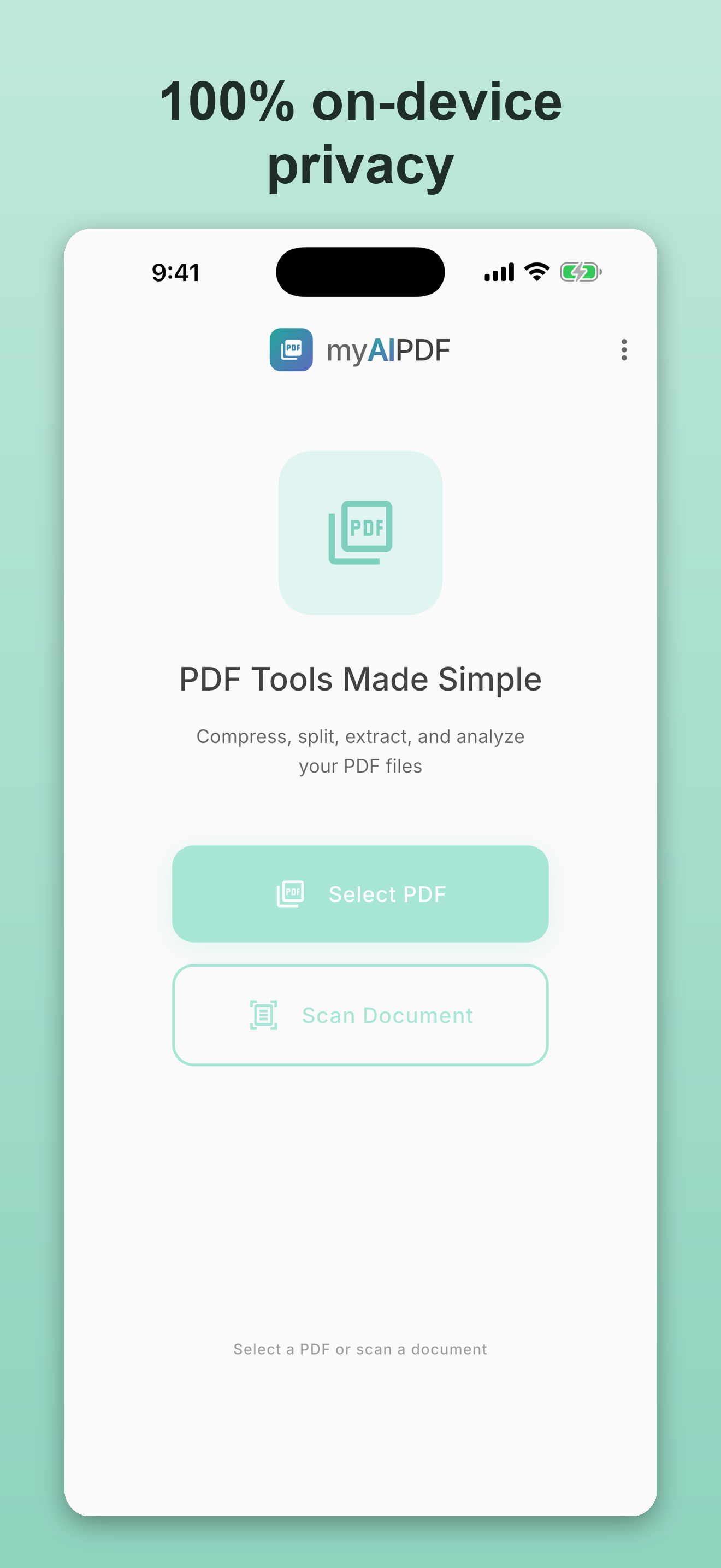 myAIPDF screenshot 3