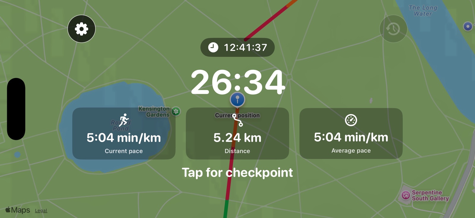 Armband Running Companion iphone screenshot 1