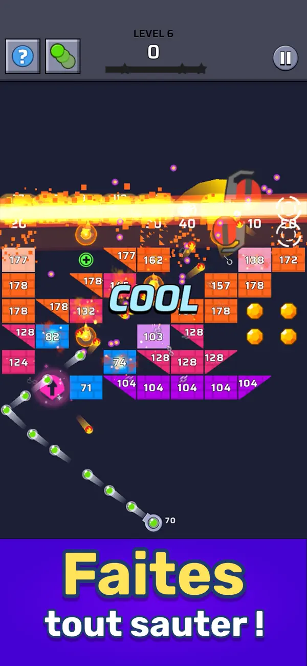 Screenshot #2 pour Brick Out - Casse-briques